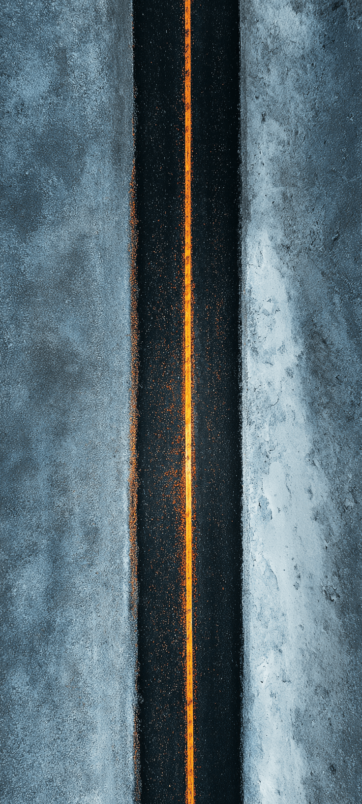 Minimalist Aerial Road Top View – Free Mobile Wallpaper